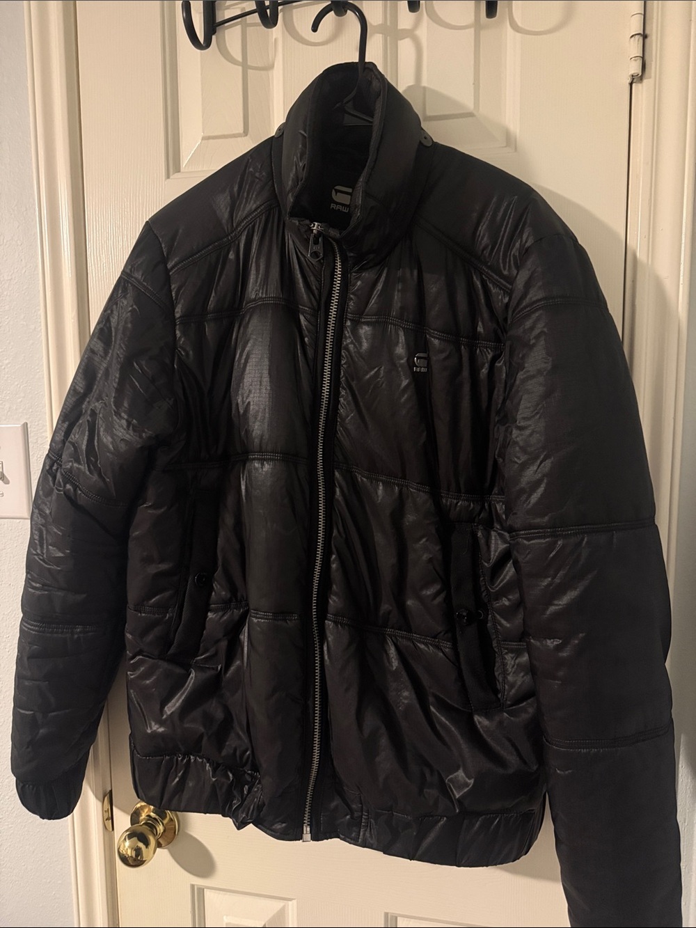 G-Star Meefic Quilted Jacket Black